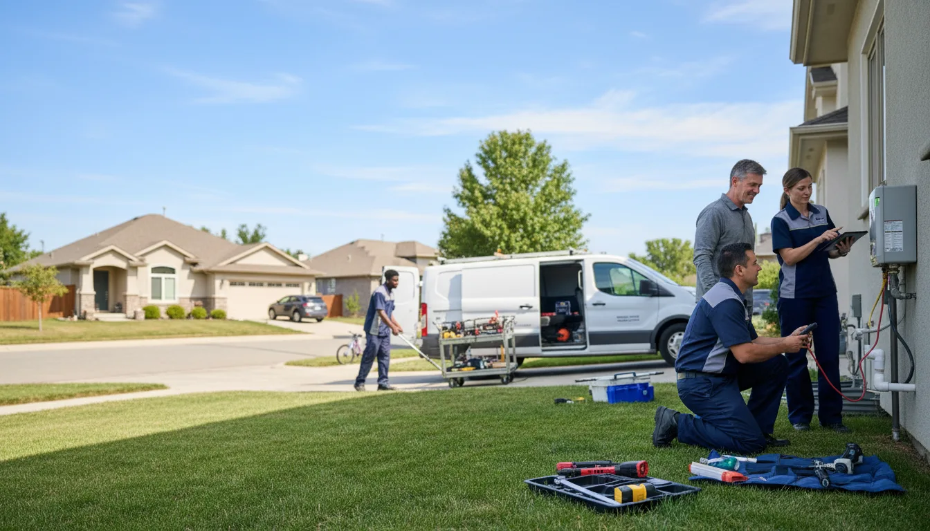 Tankless water heater service in Prairie City, SD